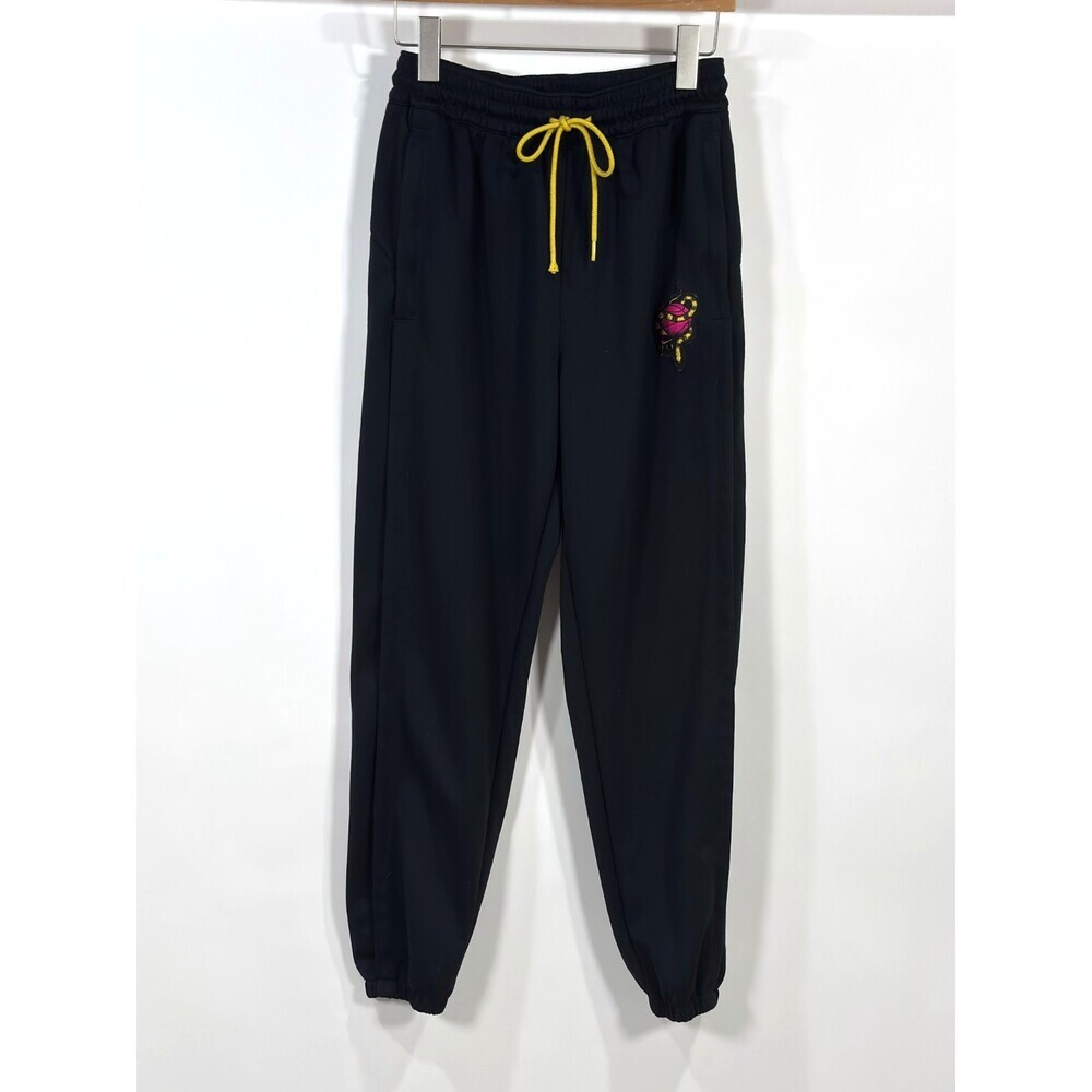Nike Basketball Retro Fly Snake Logo Jogger Sweatpants Black - Small